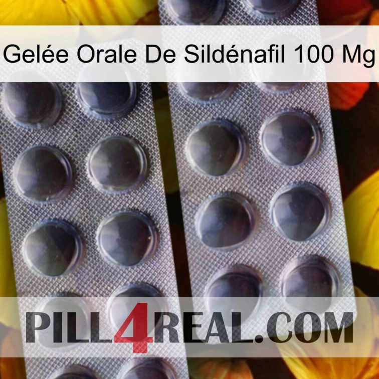 Gelée Orale De Sildénafil 100 Mg 31